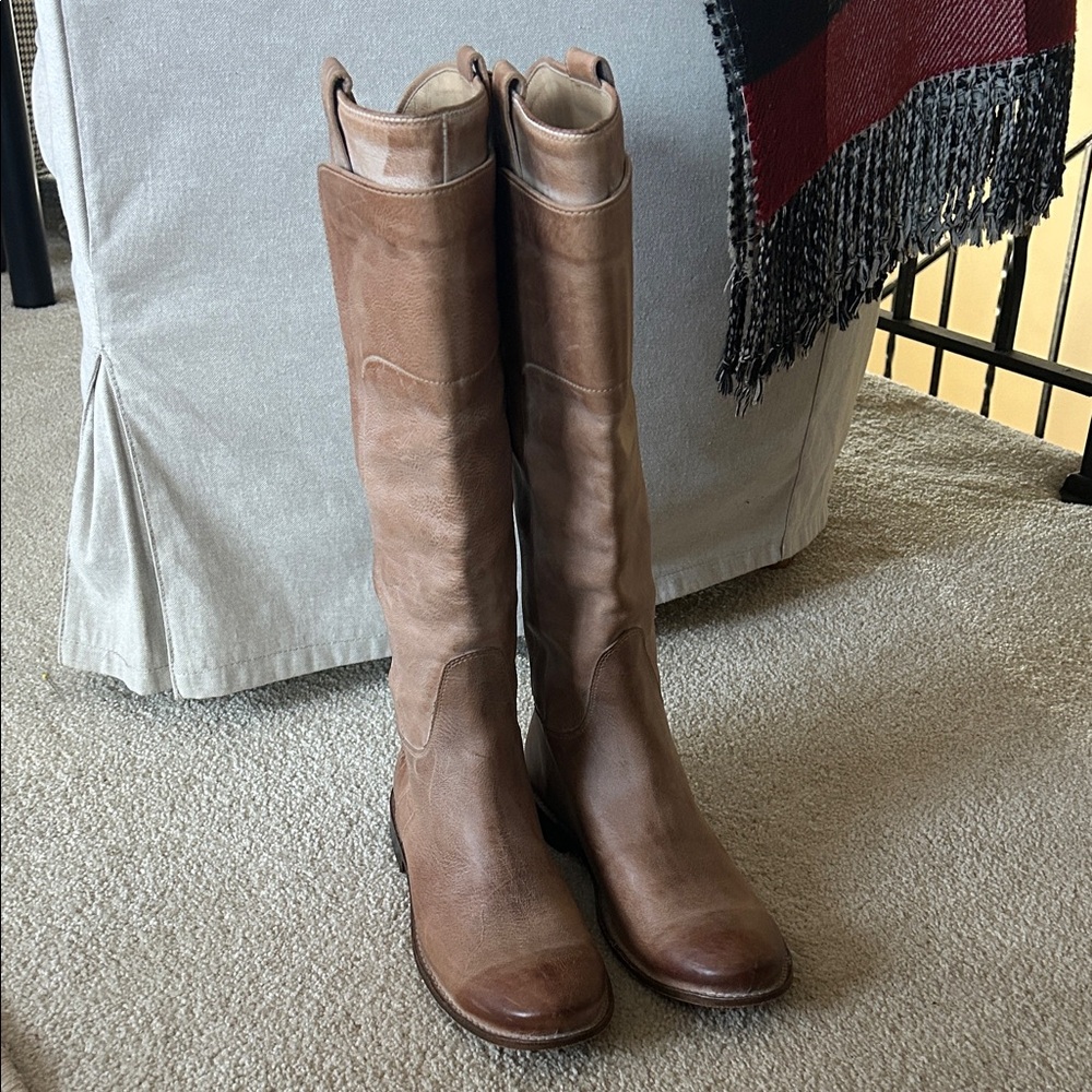 Frye Paige Tall Leather Riding Boots. Sz 7.5 77534